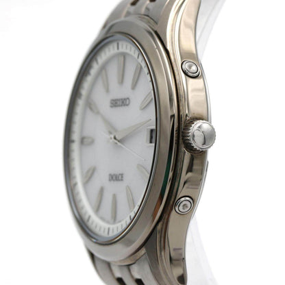 セイコー ドルチェ ステンレススチール メンズ腕時計