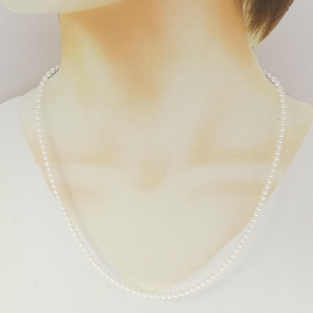 プラチナ アコヤパール ネックレス