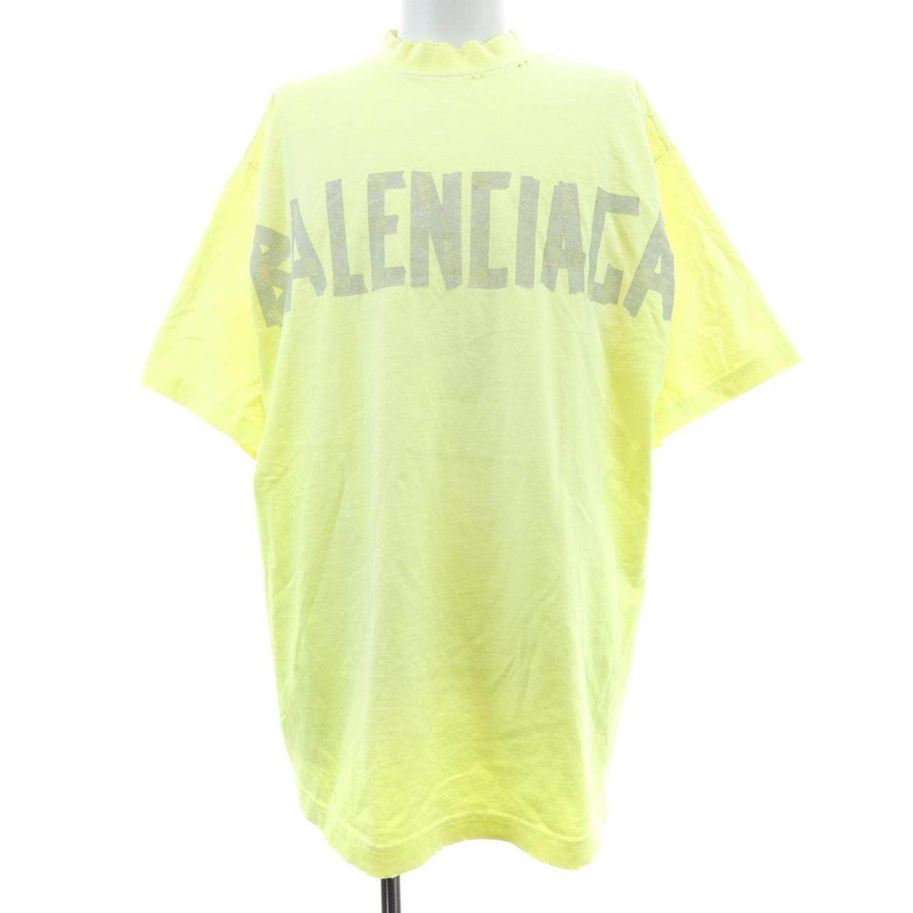 バレンシアガ Tape Type コットンTシャツ