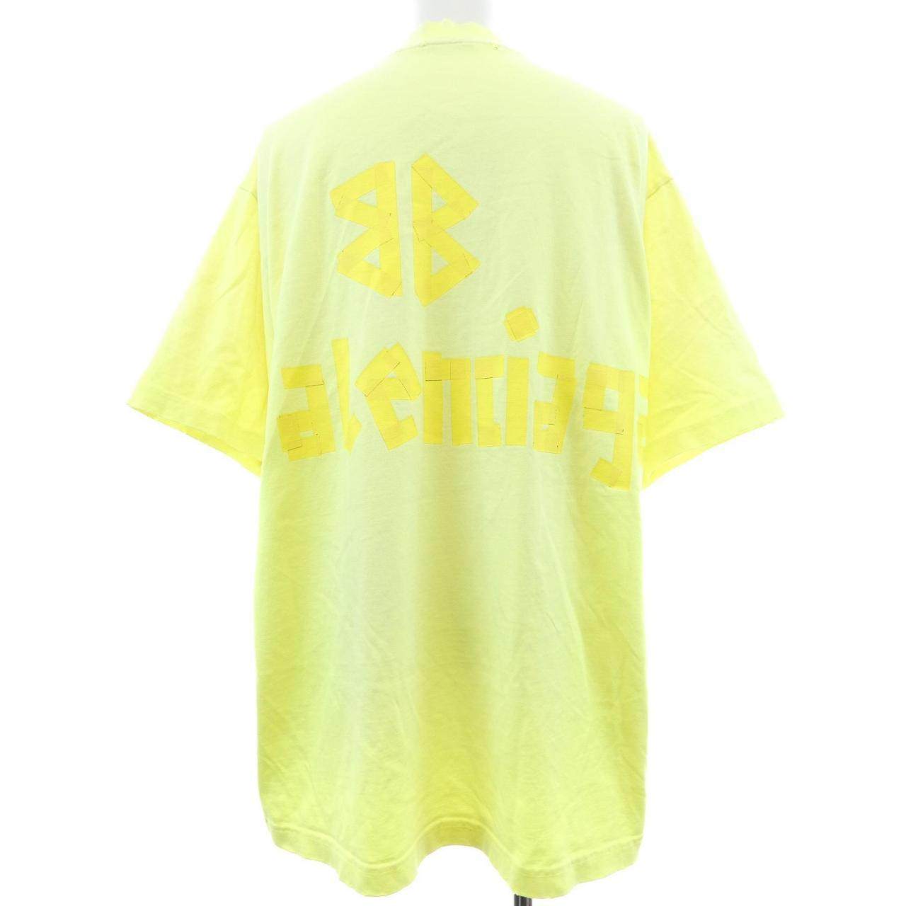 バレンシアガ Tape Type コットンTシャツ