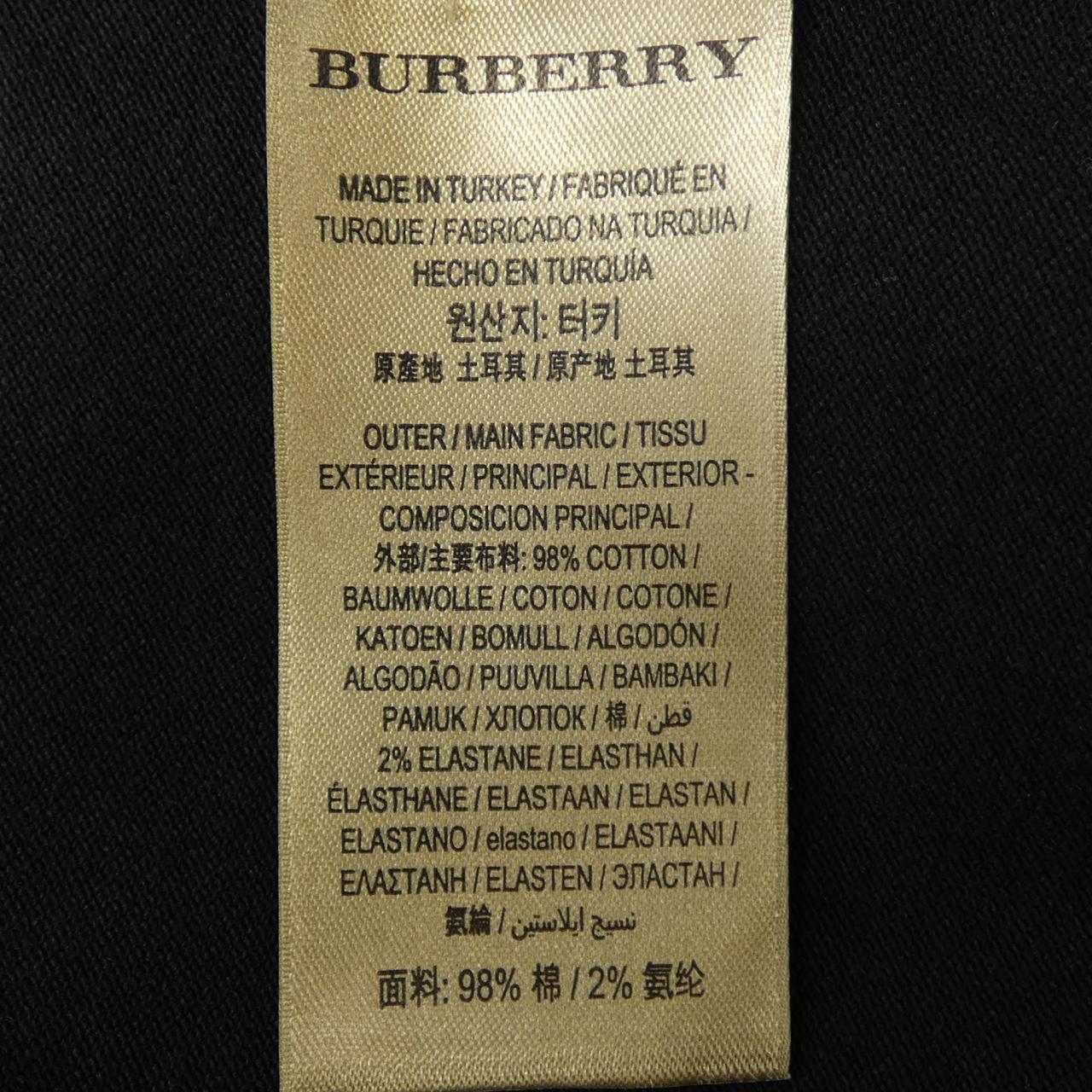 バーバリーブリット コットンポロシャツ