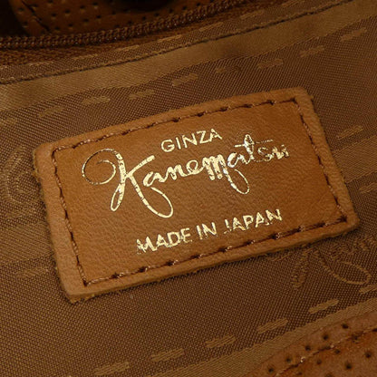 カネマツ レザーハンドバッグ
