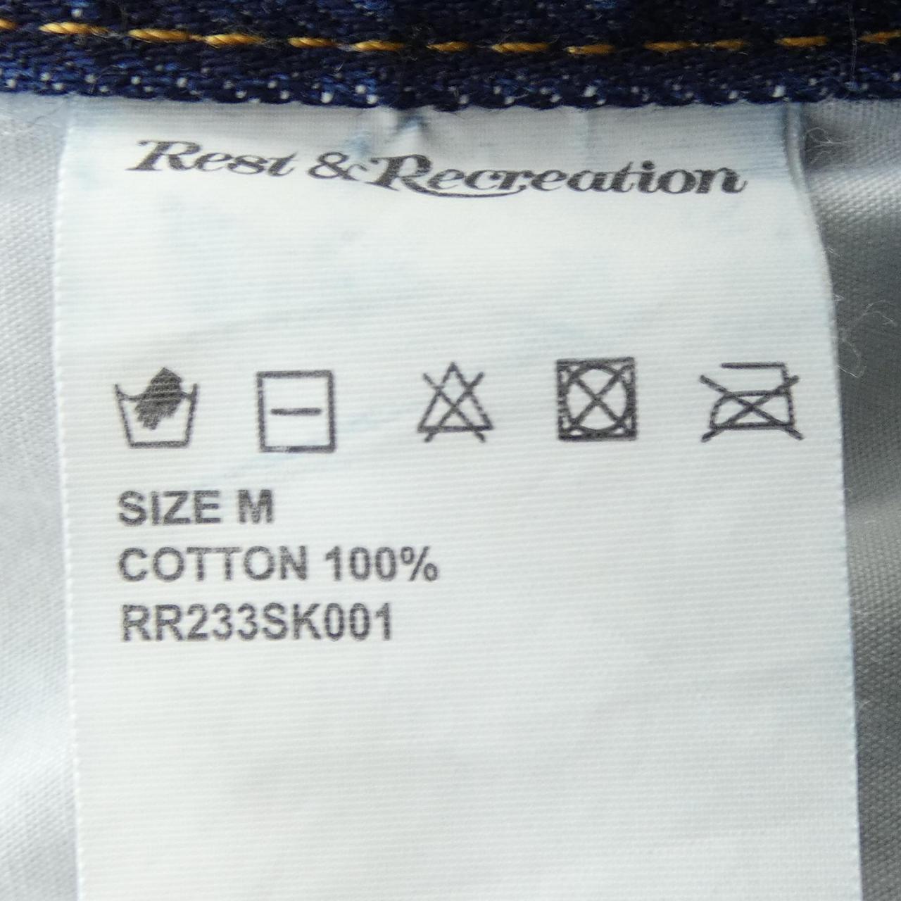 REST&RECRATION スカート