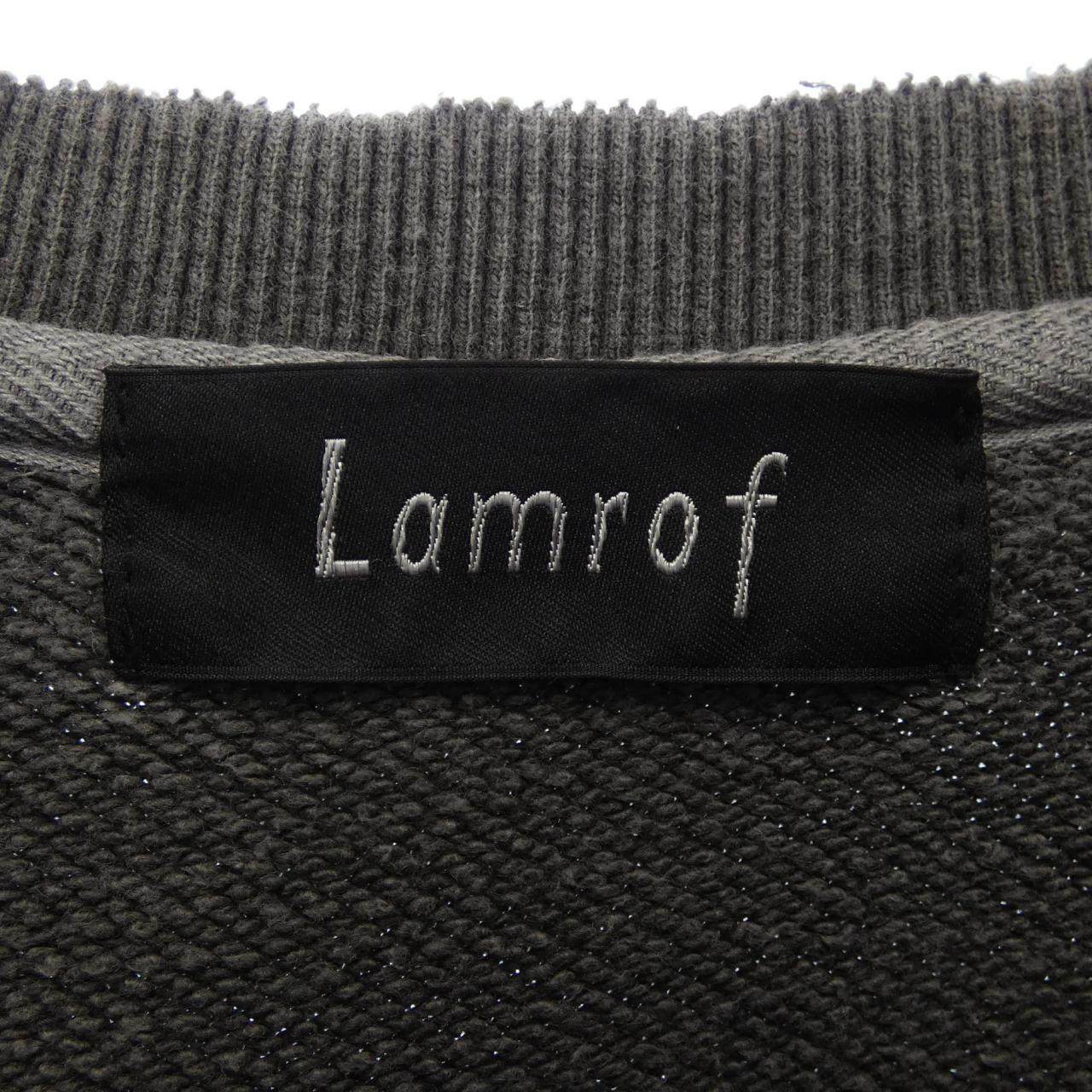 LAMROF コットンスウェットシャツ
