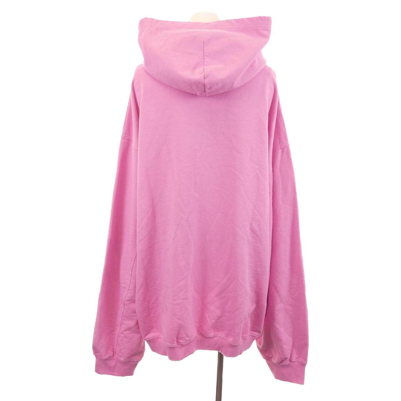 バレンシアガ DESTROYED LOGO PRINT パーカー