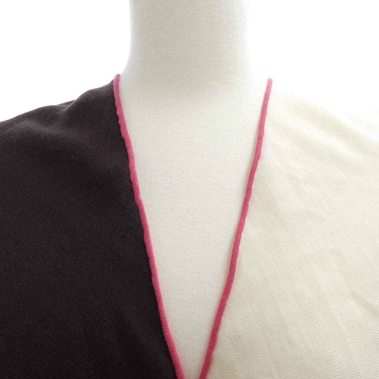 エルメス ENCADRE シルクカシミヤショール