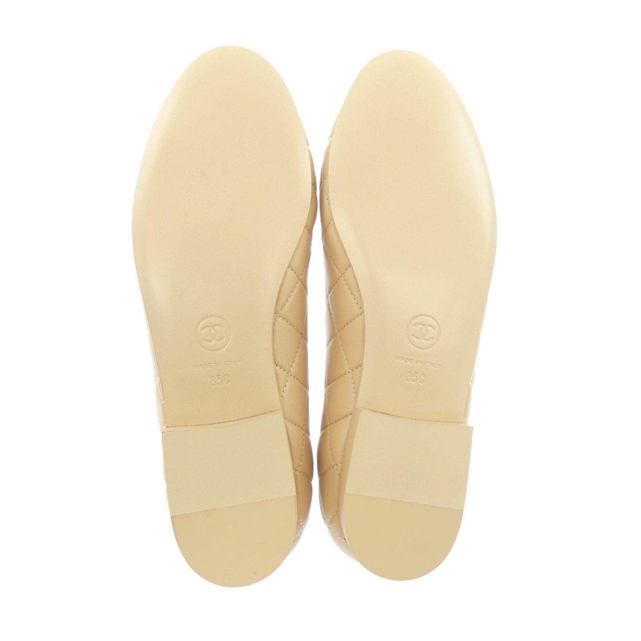 シャネル BALLERINAS ラムスキン フラットシューズ