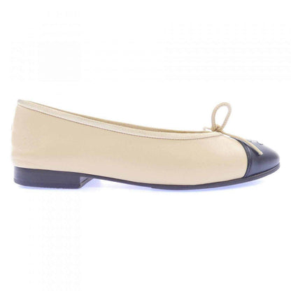 シャネル BALLET FLATS ラムスキン フラットシューズ