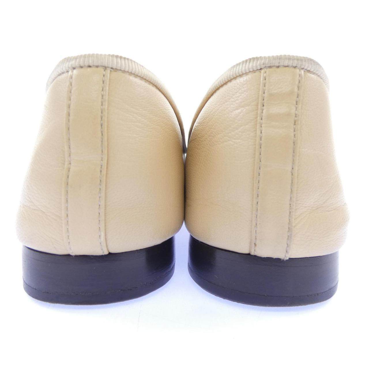 シャネル BALLET FLATS ラムスキン フラットシューズ