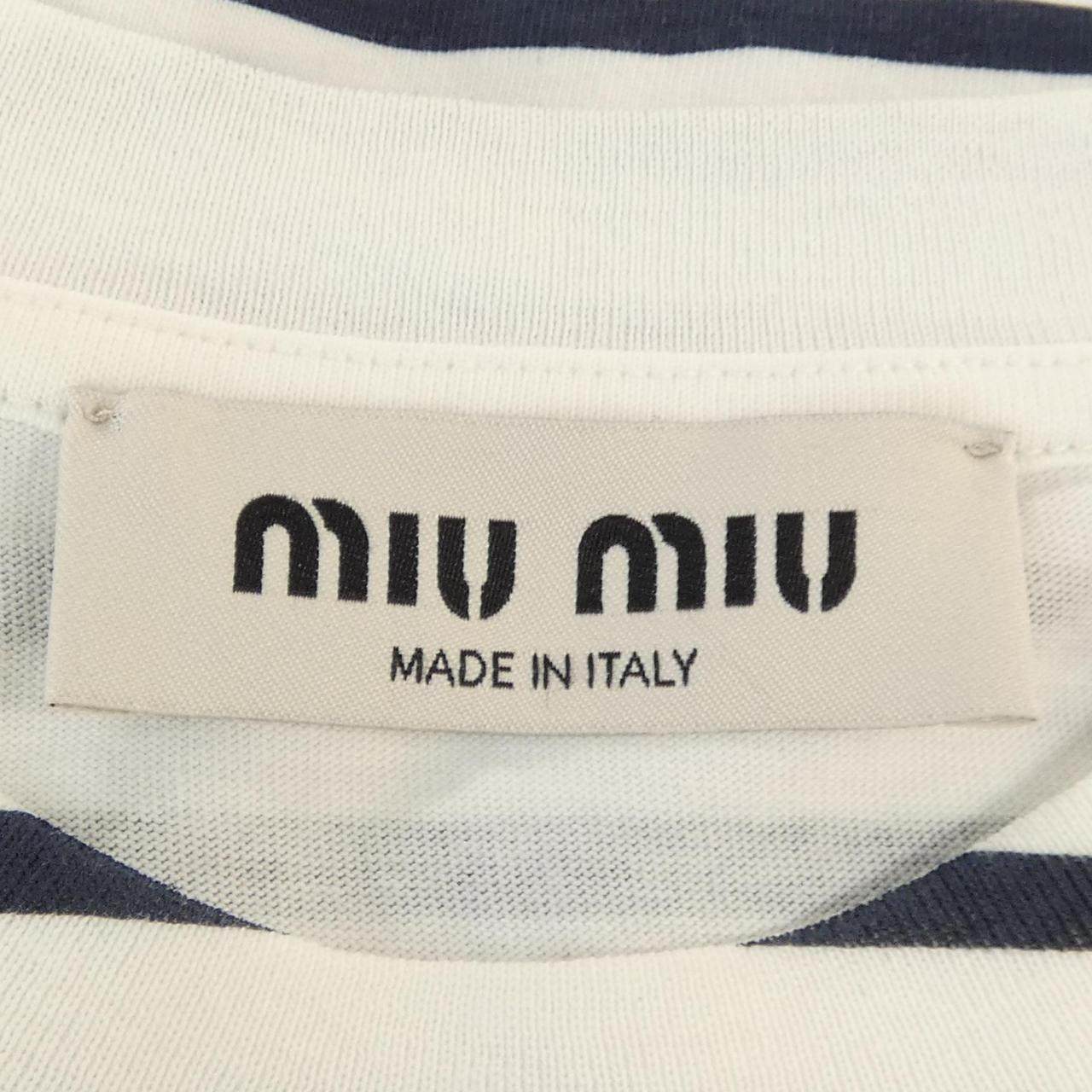 ミュウミュウ コットンTシャツ