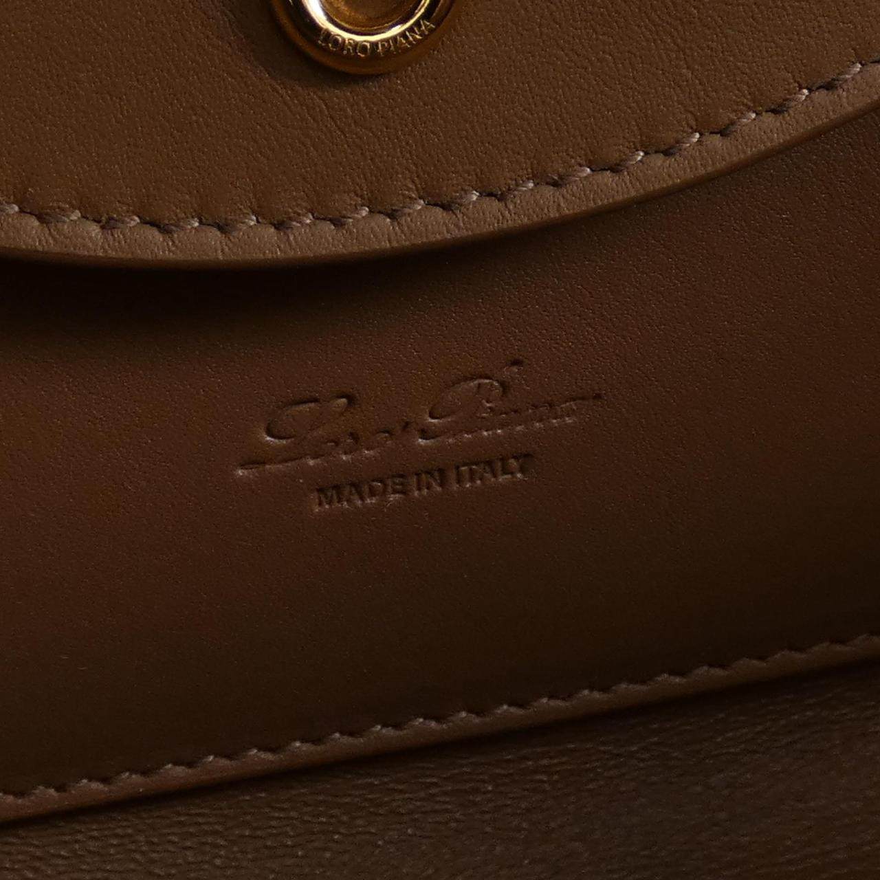 ロロピアーナ EXTRA BAG L27 シルクヴィスコースバッグ