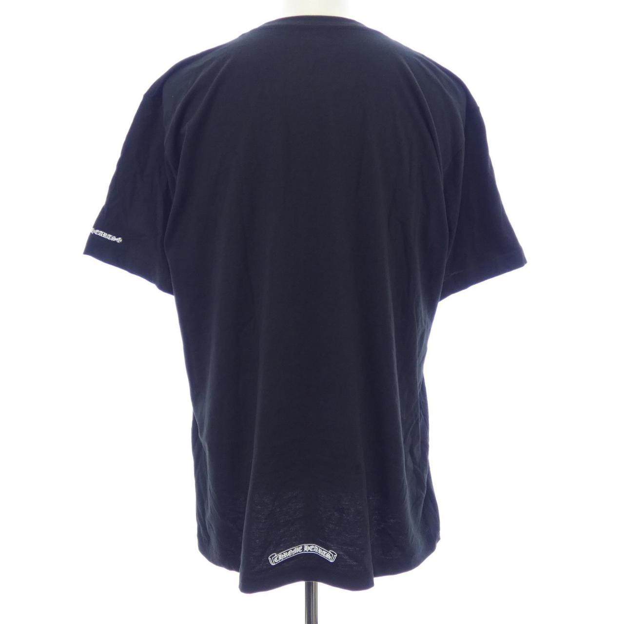 クロムハーツ NECK LOGO コットンTシャツ