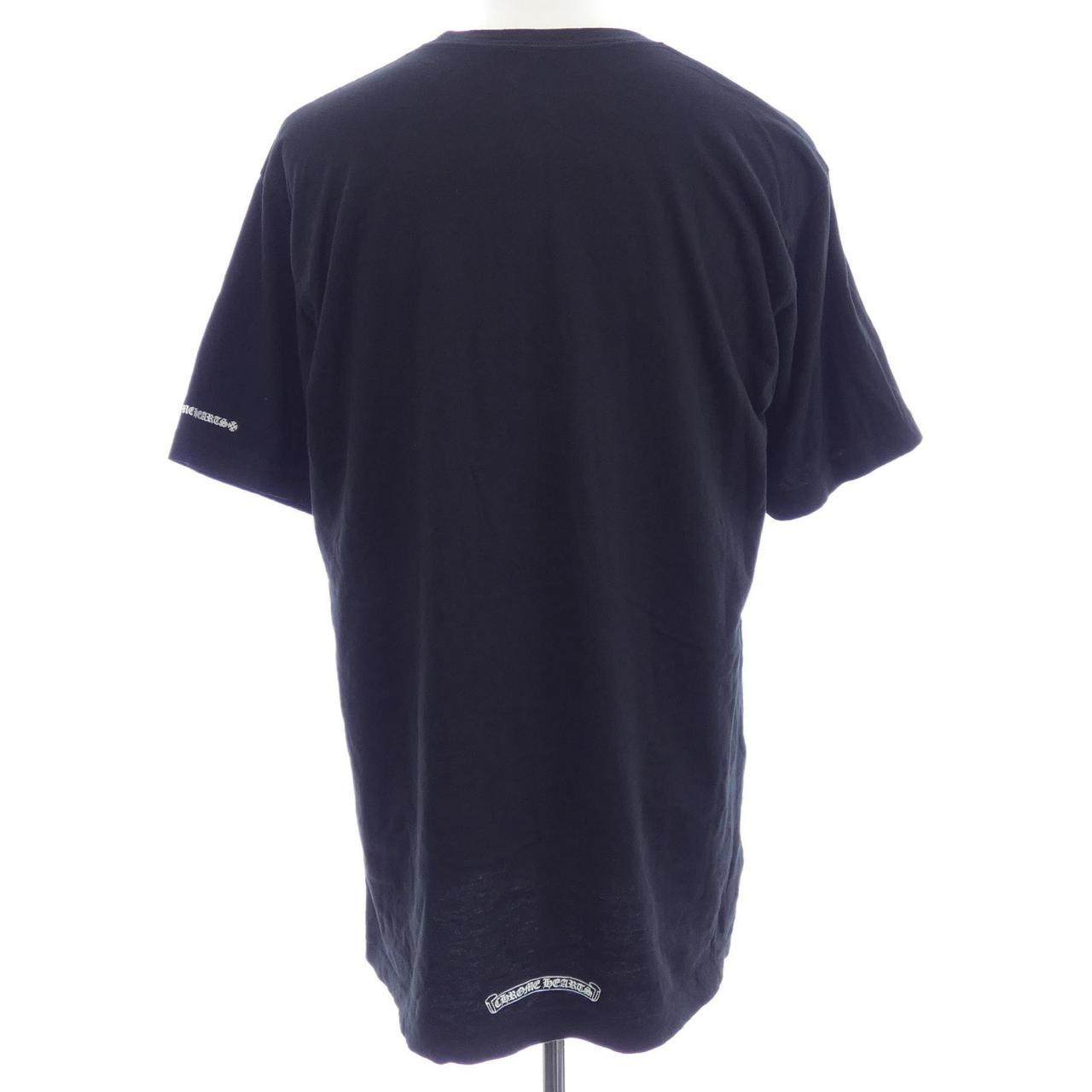 クロムハーツ NECK LOGO コットンTシャツ