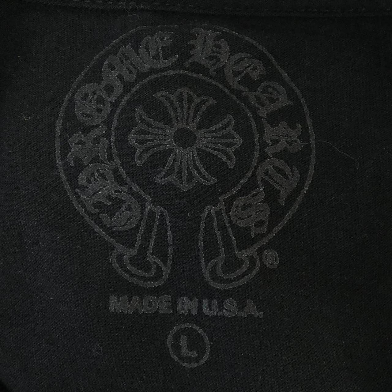 クロムハーツ NECK LOGO コットンTシャツ