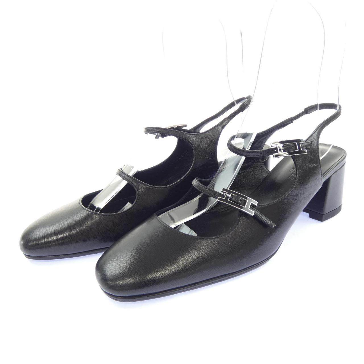 エルメス ジャッキー50 シェーヴル パンプス