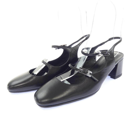 エルメス ジャッキー50 シェーヴル パンプス