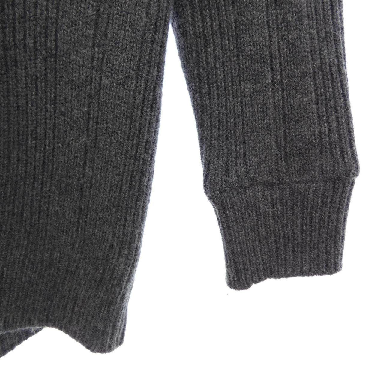 エルメス カシミヤ100%カーディガン