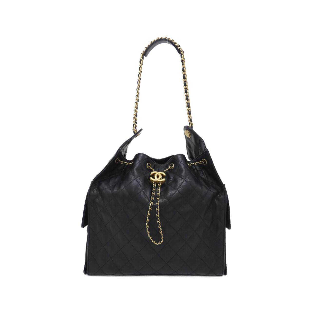 シャネル キャビアスキン ショルダーバッグ