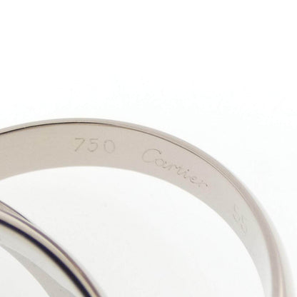 カルティエ トリニティ 750ホワイトゴールド リング 15号