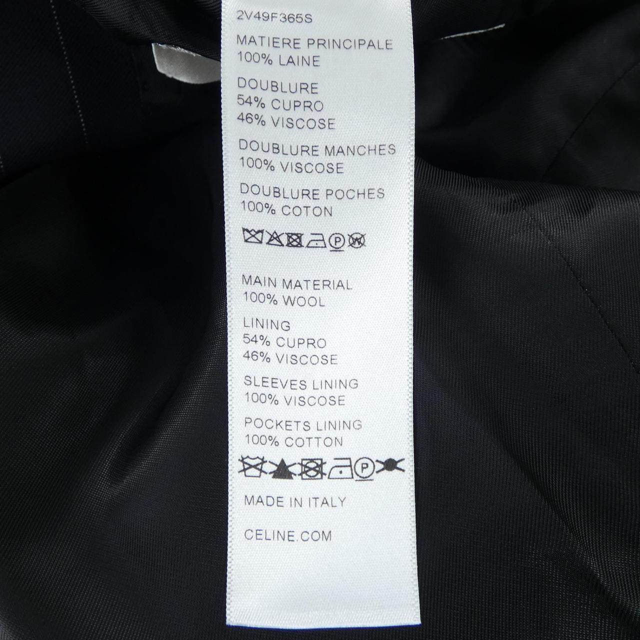 セリーヌ ウールジャケット