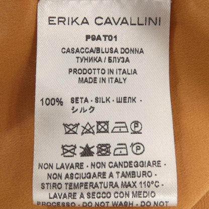 エリカカヴァリーニ シルクシャツ