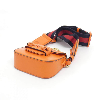 グッチ GUCCI HORSEBIT 1955 レザーショルダーバッグ