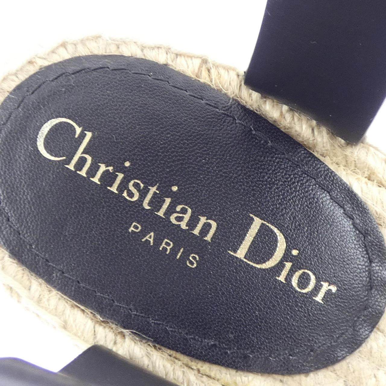 クリスチャンディオール D-Dior カーフスキンサンダル