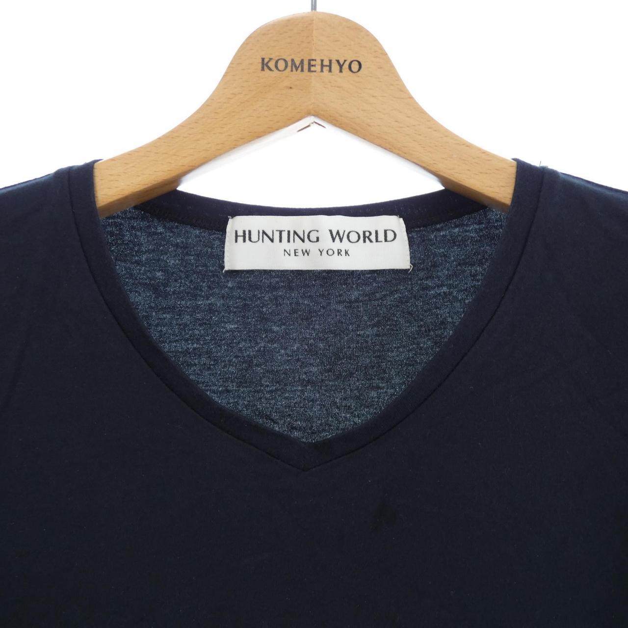 ハンティングワールド コットンTシャツ