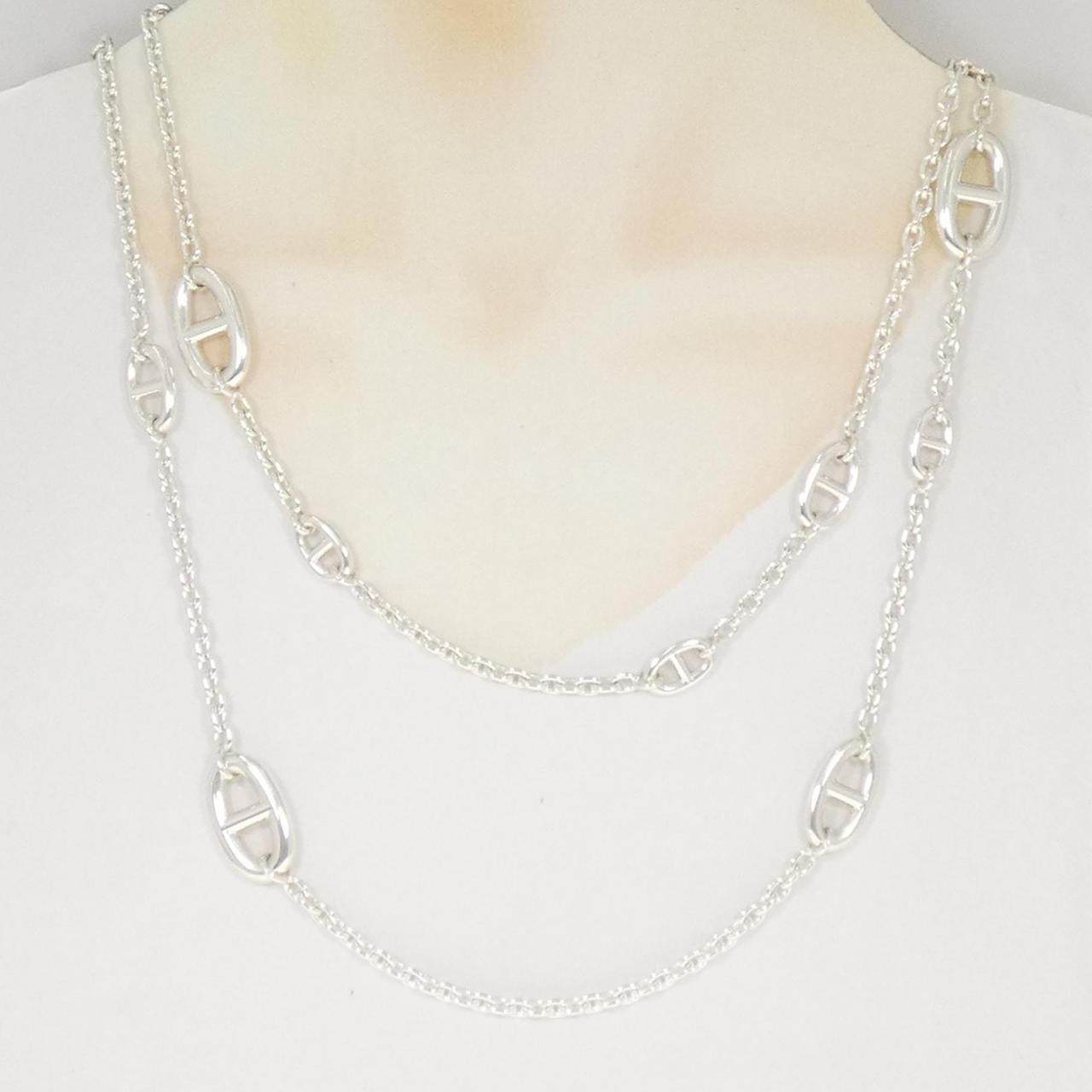 エルメス ファランドール 925シルバー ネックレス