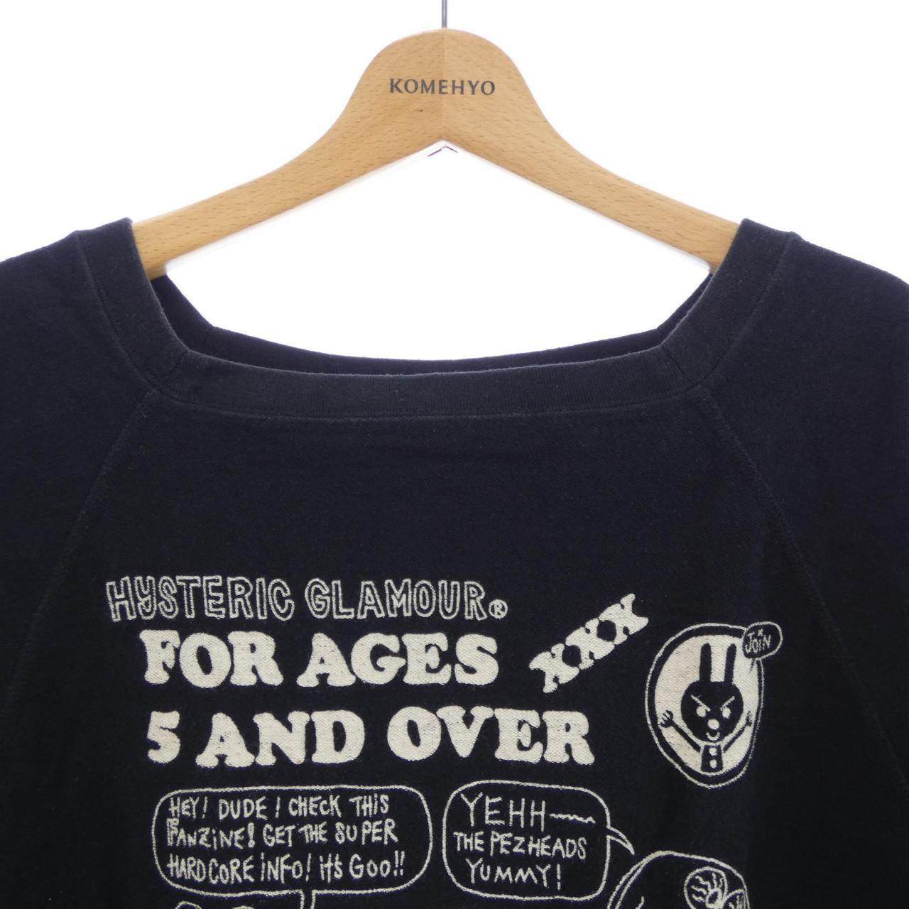 ヒステリックグラマー コットンTシャツ