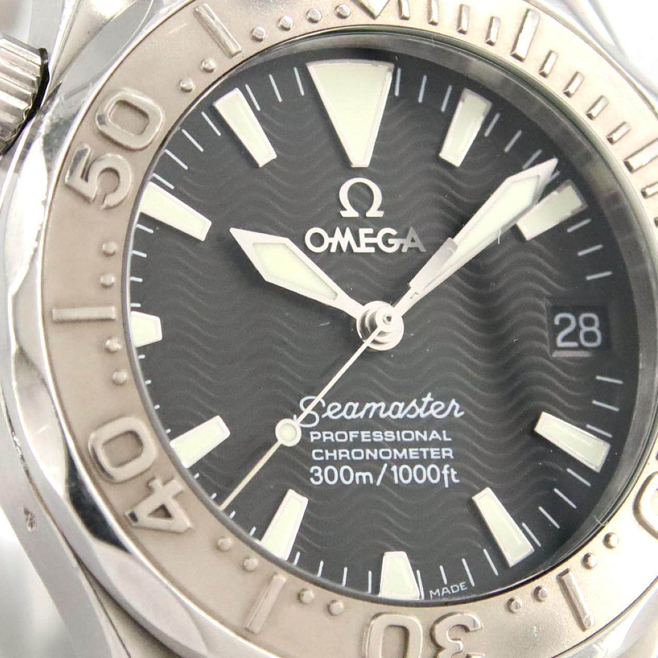 オメガ シーマスタープロ ステンレススチール ホワイトゴールド 自動巻