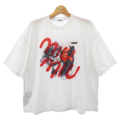 ミュウミュウ コットンTシャツ