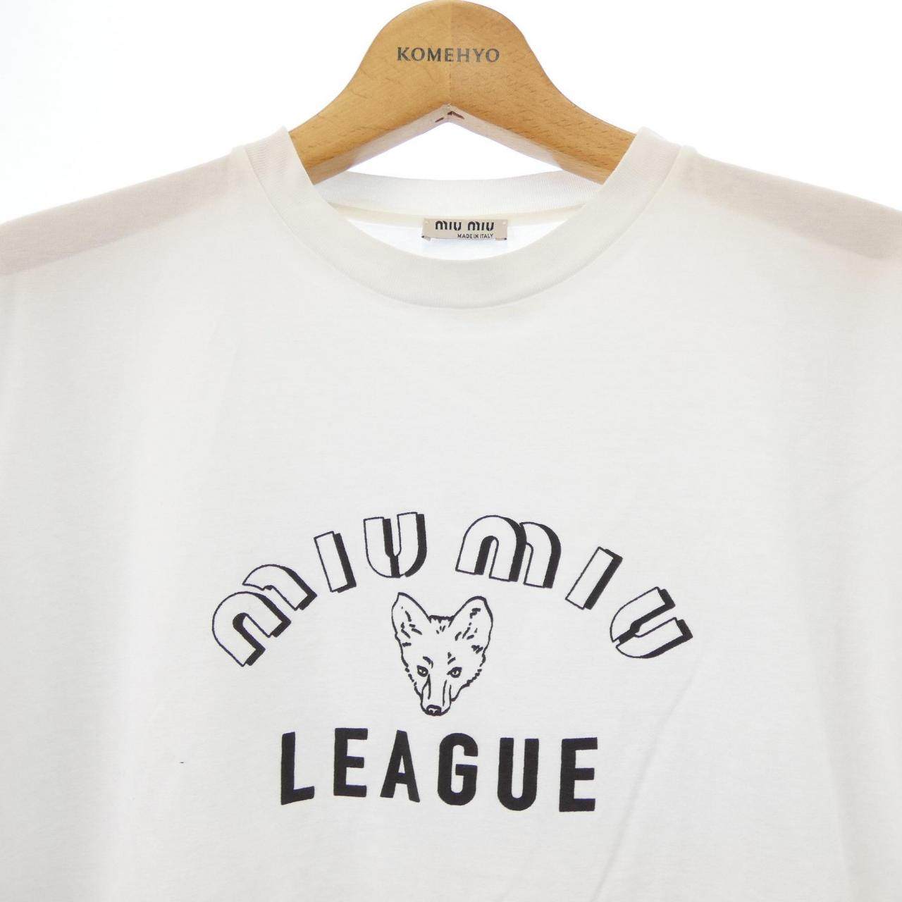 ミュウミュウ コットンTシャツ