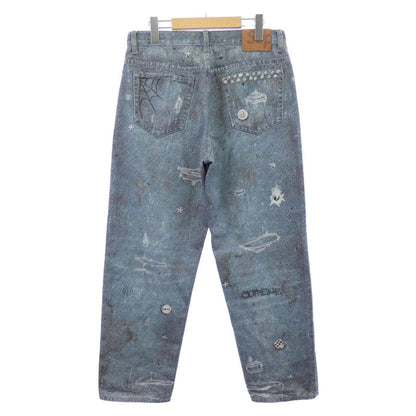 シュプリーム Trompe L'oeil Loose ジーンズ
