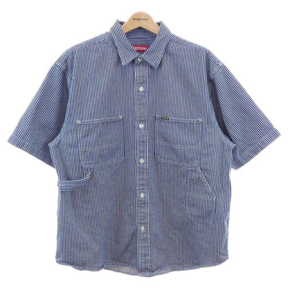シュプリーム Loose Fit デニム半袖シャツ