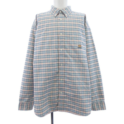 シュプリーム Loose Fit Flannel Oxford フランネルオックスフォードシャツ