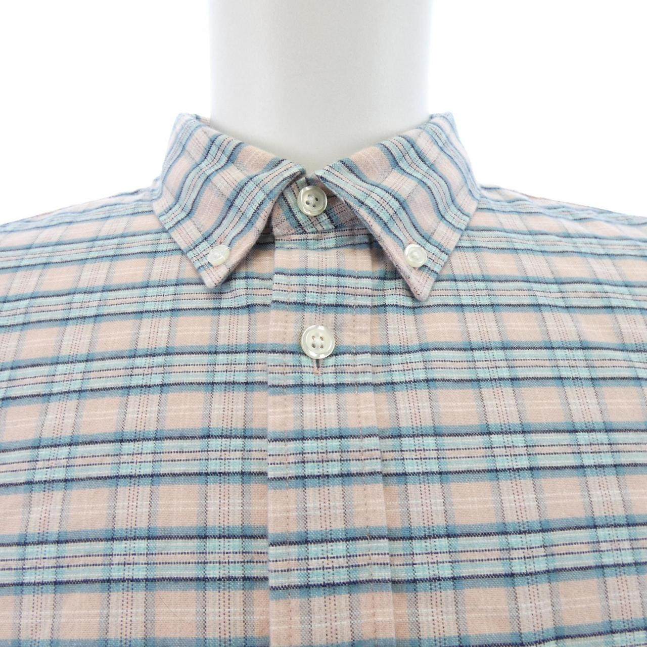 シュプリーム Loose Fit Flannel Oxford フランネルオックスフォードシャツ