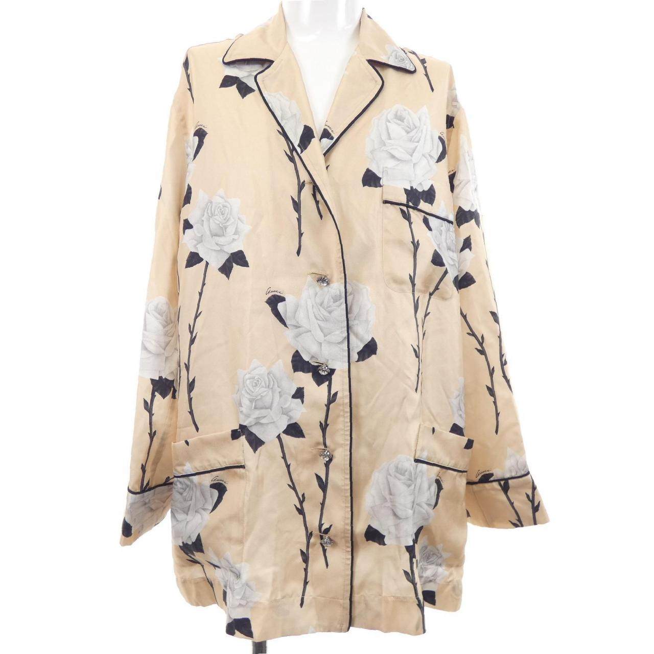 グッチ シルクシャツ