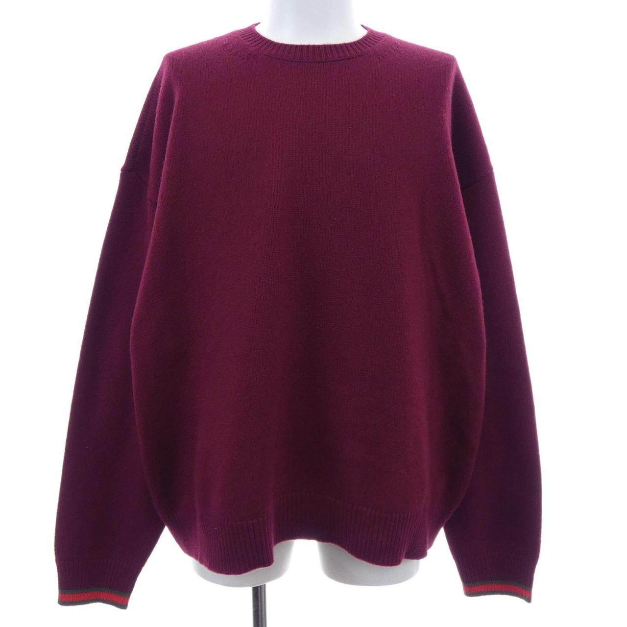 グッチ カシミヤ混ニット