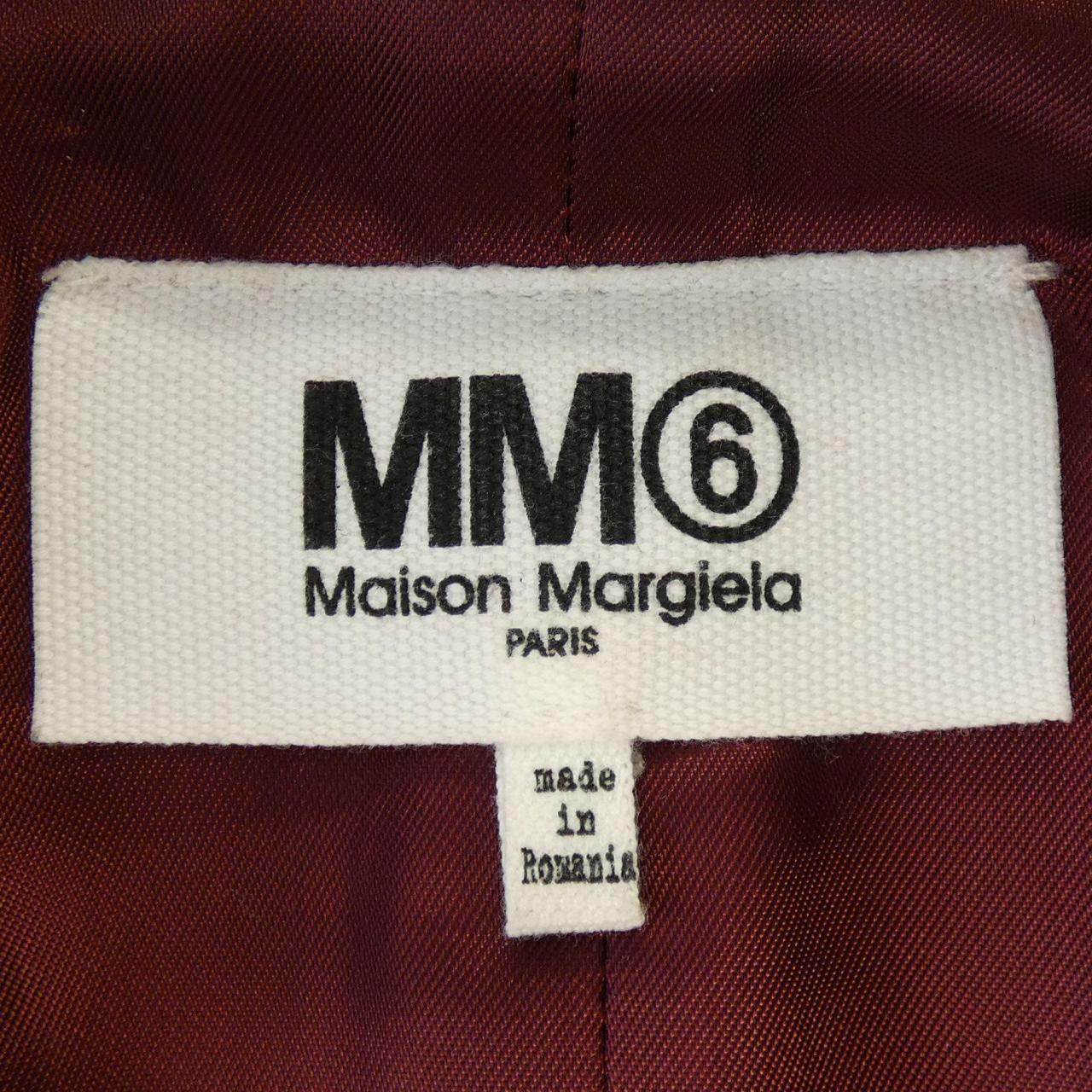 エムエムシックス メゾン マルジェラ ウールブレンドコート