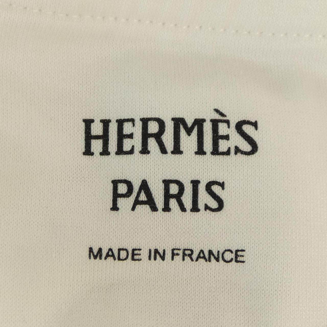 エルメス プラスコーチングリミックスパノー コットンTシャツ