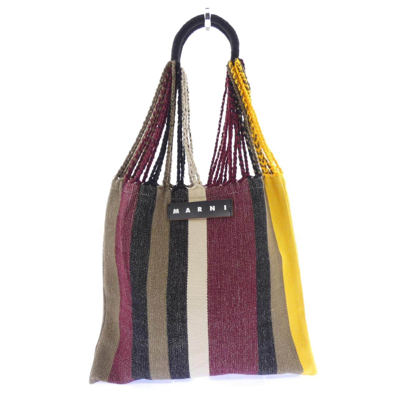 マルニ MARNI MARKET HAMMOCK BAG ポリエステルショルダーバッグ