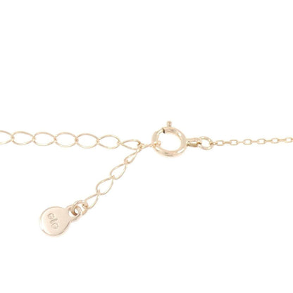 エテ K10ピンクゴールド キュービックジルコニア ネックレス