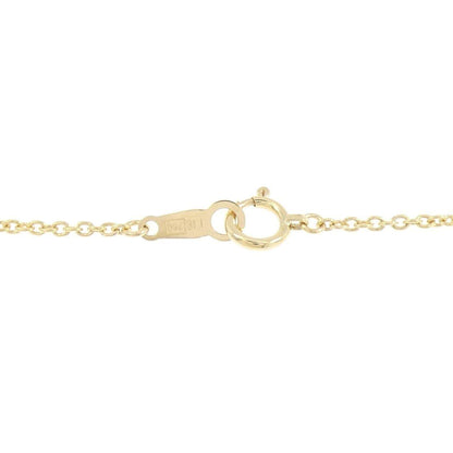 Au750イエローゴールド エメラルド ダイヤモンド ネックレス