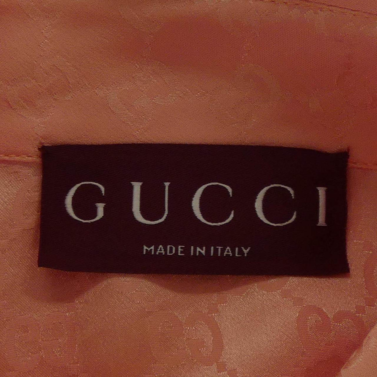 グッチ シルクシャツ