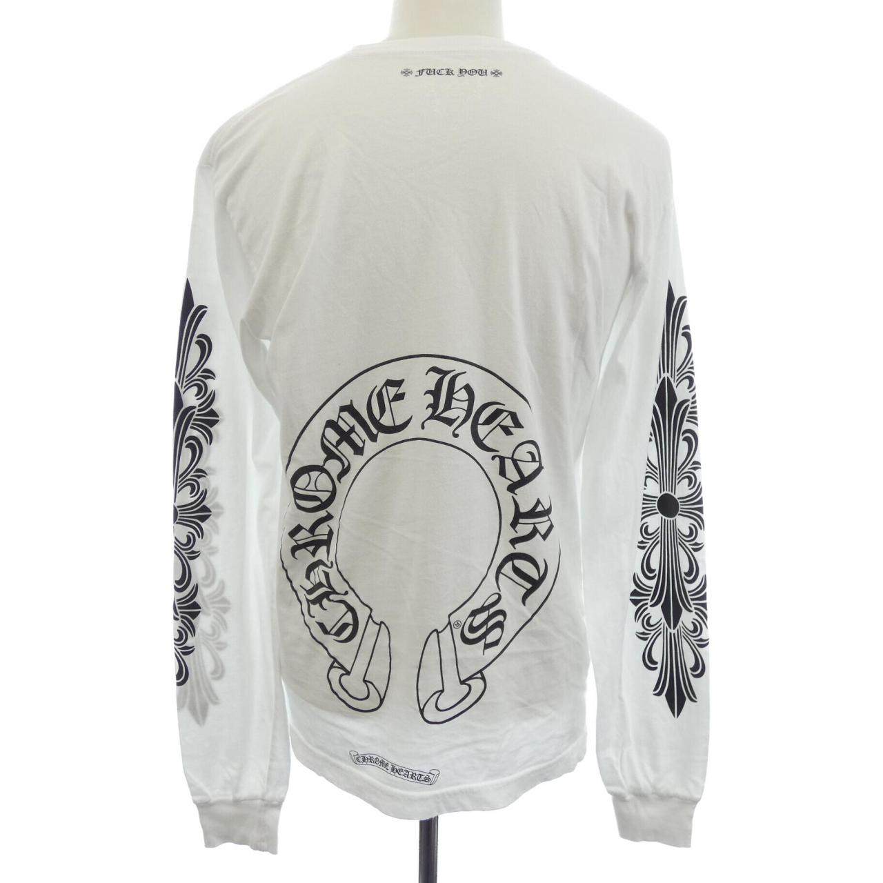クロムハーツ ホースシュー FACK YOU コットンTシャツ