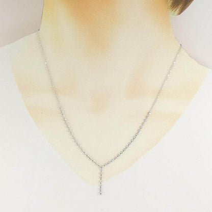 プラチナ850 ダイヤモンドネックレス