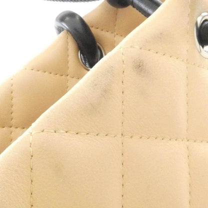 シャネル カンボンライン カーフ ショルダーバッグ