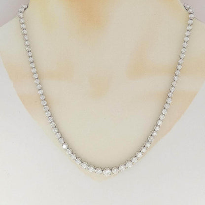 プラチナ900 ダイヤモンドネックレス
