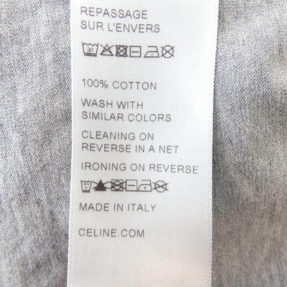 セリーヌ CELINEプリント コットンクロップドTシャツ